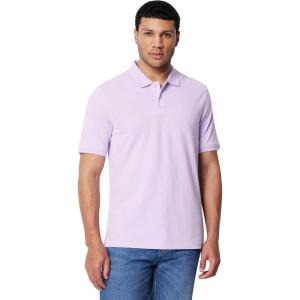 image:imageAmazon Essentials Mens RegularFit Short Sleeve Cotton Pique Polo Shirt Available in Big amp TallLavender