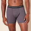 image:imageAmazon Essentials Mens Breathable Cotton Underwear Boxer Briefs TagFreeBlackCharcoalGrey Heather