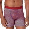 image:imageAmazon Essentials Mens Breathable Cotton Underwear Boxer Briefs TagFreeDark Blue FloralGrey HeatherLight Pink Diamond PrintNavyRed