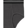 image:imageAmazon Essentials Mens Cotton Breathable TagFree Briefs UnderwearBlackCharcoalGrey Heather