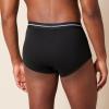 image:imageAmazon Essentials Mens Cotton Breathable TagFree Briefs UnderwearGreyRedWhite