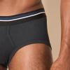 image:imageAmazon Essentials Mens Cotton Breathable TagFree Briefs UnderwearGreyRedWhite