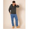 image:imageAmazon Essentials Mens Relaxed Straight Leg Fleece Open Bottom Sweatpant Available in Big amp TallBlue Heather