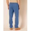 image:imageAmazon Essentials Mens Relaxed Straight Leg Fleece Open Bottom Sweatpant Available in Big amp TallBlue Heather