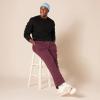 image:imageAmazon Essentials Mens Relaxed Straight Leg Fleece Open Bottom Sweatpant Available in Big amp TallBurgundy