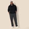 image:imageAmazon Essentials Mens Relaxed Straight Leg Fleece Open Bottom Sweatpant Available in Big amp TallCharcoal Heather