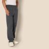 image:imageAmazon Essentials Mens Relaxed Straight Leg Fleece Open Bottom Sweatpant Available in Big amp TallCharcoal Heather
