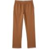 image:imageAmazon Essentials Mens Relaxed Straight Leg Fleece Open Bottom Sweatpant Available in Big amp TallDark Tan