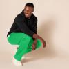 image:imageAmazon Essentials Mens Relaxed Straight Leg Fleece Open Bottom Sweatpant Available in Big amp TallGreen