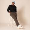 image:imageAmazon Essentials Mens Relaxed Straight Leg Fleece Open Bottom Sweatpant Available in Big amp TallMedium Brown