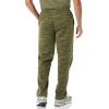 image:imageAmazon Essentials Mens Relaxed Straight Leg Fleece Open Bottom Sweatpant Available in Big amp TallMilitary Green Abstract Camo