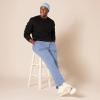 image:imageAmazon Essentials Mens Relaxed Straight Leg Fleece Open Bottom Sweatpant Available in Big amp TallSlate Blue