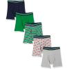 Dots/Green/Grey Heather/Popsicle/Stripe