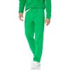 image:imageAmazon Essentials Mens Relaxed Straight Leg Fleece Open Bottom Sweatpant Available in Big amp TallGreen