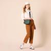 image:imageAmazon Essentials Womens HighRise Wide Leg Khaki Pant Stretchy Business CasualCaramel