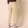 image:imageAmazon Essentials Womens HighRise Wide Leg Khaki Pant Stretchy Business CasualTan