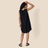 image:imageAmazon Essentials Womens Sleeveless Woven Aline V Neck Shift DressBlack
