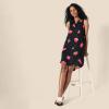 image:imageAmazon Essentials Womens Sleeveless Woven Aline V Neck Shift DressBlack Pink Flowers