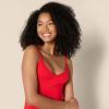 image:imageAmazon Essentials Womens Slim Fit Cotton Layering Slip DressBright Poppy RedTan