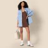 image:imageAmazon Essentials Womens Slim Fit Cotton Layering Slip DressBrownLight Camel