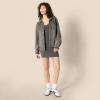 image:imageAmazon Essentials Womens Slim Fit Cotton Layering Slip DressCharcoal GreyLight Heather Grey