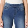 image:imageAmazon Essentials Womens Stretch Denim MidRise PullOn Skinny JeggingMedium Wash