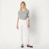 image:imageAmazon Essentials Womens Stretch Denim MidRise PullOn Skinny JeggingWhite