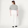 image:imageAmazon Essentials Womens Stretch Denim MidRise PullOn Skinny JeggingWhite