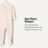 image:imageAmazon Essentials x Sofia Grainge Unisex Babies Cotton Footed Sleep and Play Onepiece Bodysuit Pack of 2IvoryNavy