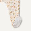 image:imageAmazon Essentials x Sofia Grainge Unisex Babies Cotton Footed Sleep and Play Onepiece Bodysuit Pack of 2Pale YellowSquirrel Picnic