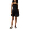 image:imageAmazon Essentials Womens RegularFit Cotton Sateen Smocked Bodice Short DressBlack