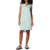 image:imageAmazon Essentials Womens Sleeveless Woven Aline V Neck Shift DressAqua Blue Poppy