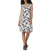 Black White Abstract Floral