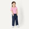 image:imageAmazon Essentials Baby Girls Soft Stretch RelaxedFit Wide Leg JeansDark Wash