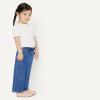 image:imageAmazon Essentials Baby Girls Soft Stretch RelaxedFit Wide Leg JeansMedium Blue Vintage