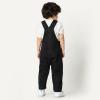 image:imageAmazon Essentials Unisex Babies Soft Stretch RegularFit Denim OverallsBlack Wash
