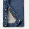 image:imageAmazon Essentials Unisex Babies Soft Stretch RegularFit Denim OverallsMedium Blue Vintage