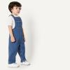 image:imageAmazon Essentials Unisex Babies Soft Stretch RegularFit Denim OverallsMedium Blue Vintage
