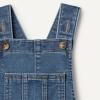 image:imageAmazon Essentials Unisex Babies Soft Stretch RegularFit Denim OverallsMedium Blue Vintage