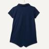 image:imageAmazon Essentials x Sofia Grainge Baby Boys Short Sleeve Cotton Polo Romper Pack of 2NavyPale Mint Green