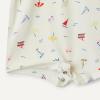 image:imageAmazon Essentials x Sofia Grainge Baby Boys Short Sleeve Cotton Polo Romper Pack of 2SailboatsUneven Stripe