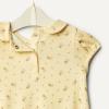 image:imageAmazon Essentials x Sofia Grainge Baby Girls Cotton Short Sleeve Romper with Peter Pan CollarDitsy FlowerIvory