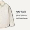 image:imageAmazon Essentials x Sofia Grainge Toddler and Baby Boys Stretch Oxford Collar ShirtWhite