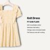 image:imageAmazon Essentials x Sofia Grainge Toddler and Baby Girls Embroidered Knit DressLight Yellow Delicate Floral