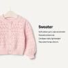 image:imageAmazon Essentials x Sofia Grainge Toddler and Baby Girls Lightweight Cotton Cardigan SweaterLight Pink
