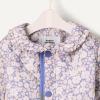 image:imageAmazon Essentials x Sofia Grainge Toddler and Baby Girls Midweight Quilted Field Jacket with RuffleBlue Ivory Delicate Floral