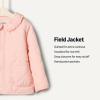 image:imageAmazon Essentials x Sofia Grainge Toddler and Baby Girls Midweight Quilted Field Jacket with RufflePink