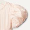 image:imageAmazon Essentials x Sofia Grainge Toddler and Baby Girls Puff Sleeve DressPeach Classic Stripe