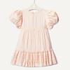 image:imageAmazon Essentials x Sofia Grainge Toddler and Baby Girls Puff Sleeve DressPeach Classic Stripe