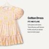 image:imageAmazon Essentials x Sofia Grainge Toddler and Baby Girls Puff Sleeve DressShell Pink Ornate Paisley